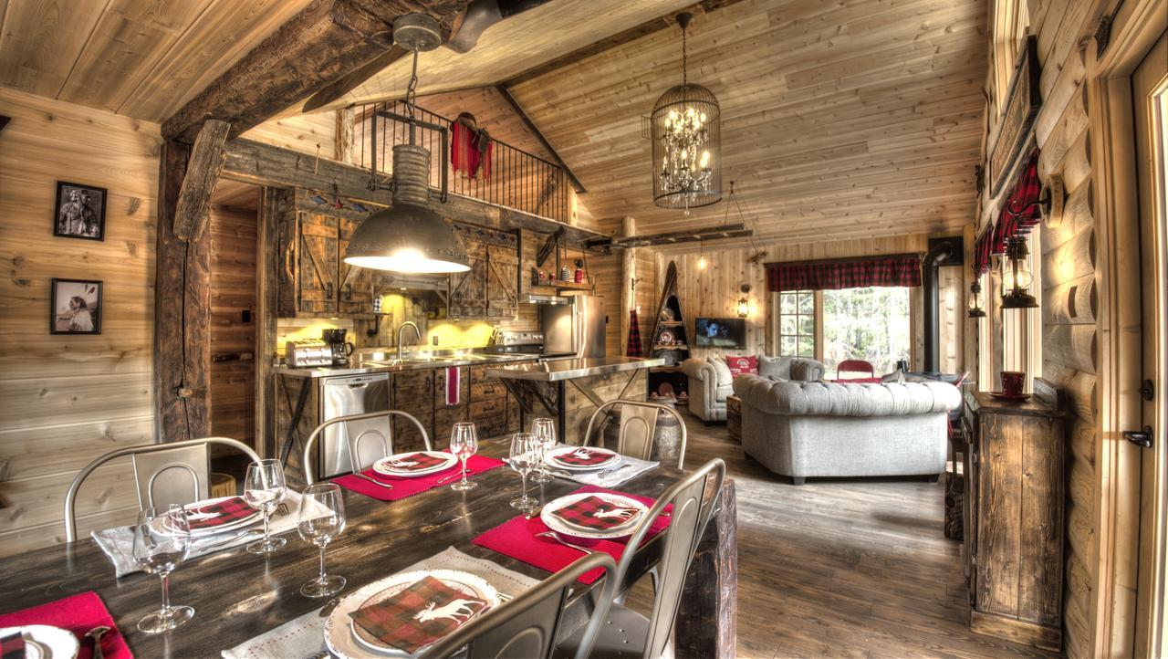 Le Bivouac - Les Chalets Spa Canada La Malbaie Exterior foto
